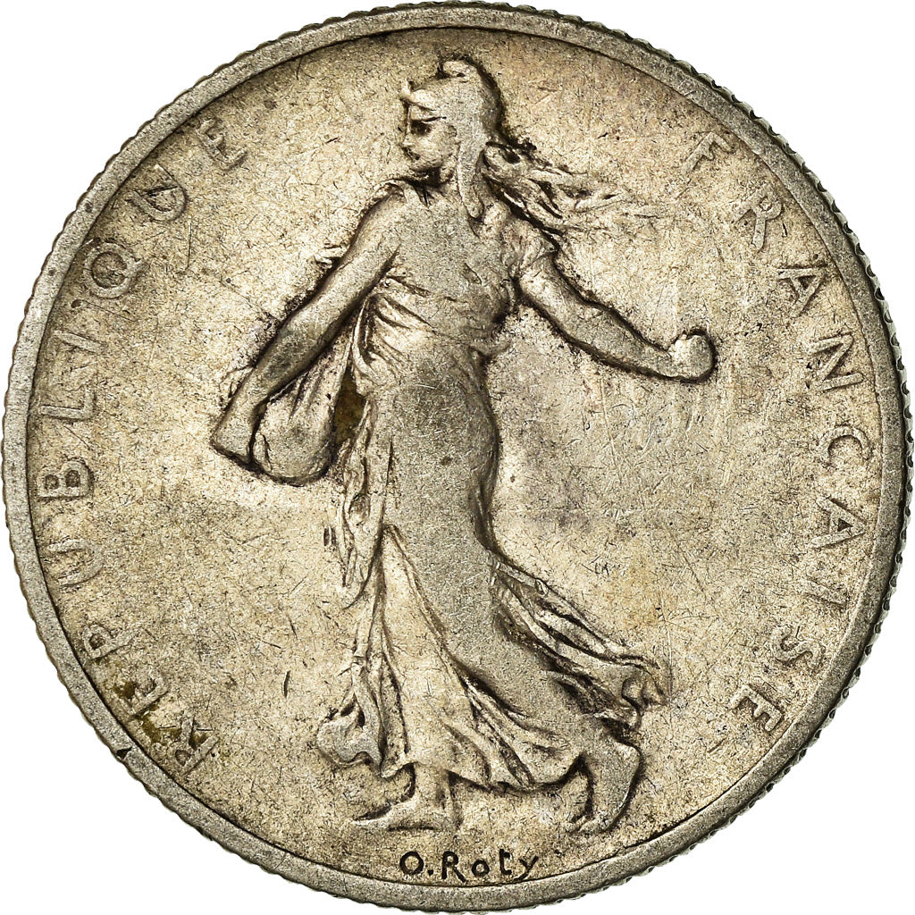 Münze, Frankreich, Semeuse, 2 Francs, 1905, Paris, S, Silber, KM:845.1
