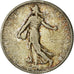 Coin, France, Semeuse, 2 Francs, 1908, Paris, VF(20-25), Silver, KM:845.1