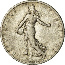 Coin, France, Semeuse, 2 Francs, 1910, Paris, VF(20-25), Silver, KM:845.1