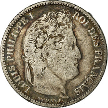 Coin, France, Louis-Philippe, Franc, 1832, Paris, VF(20-25), Silver, KM:748.1