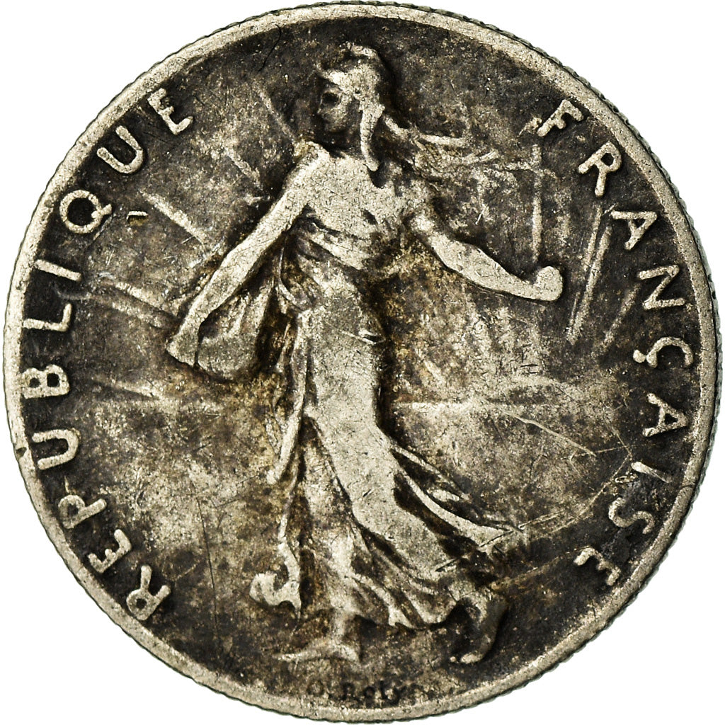 Coin, France, Semeuse, 50 Centimes, 1900, Paris, VF(30-35), Silver, KM:854