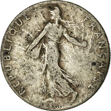 Coin, France, Semeuse, 50 Centimes, 1901, Paris, VF(20-25), Silver, KM:854
