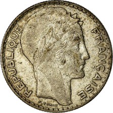 Coin, France, Turin, 10 Francs, 1937, Paris, EF(40-45), Silver, KM:878