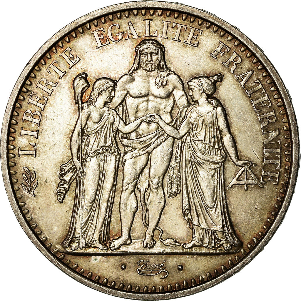 Coin, France, Hercule, 10 Francs, 1972, Paris, AU(55-58), Silver, KM:932