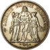 Coin, France, Hercule, 10 Francs, 1972, Paris, AU(55-58), Silver, KM:932