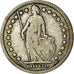 Coin, Switzerland, Franc, 1898, Bern, VF(20-25), Silver, KM:24