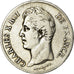Moeda, França, Charles X, 5 Francs, 1827, Limoges, VF(30-35), Prata, KM:728.6