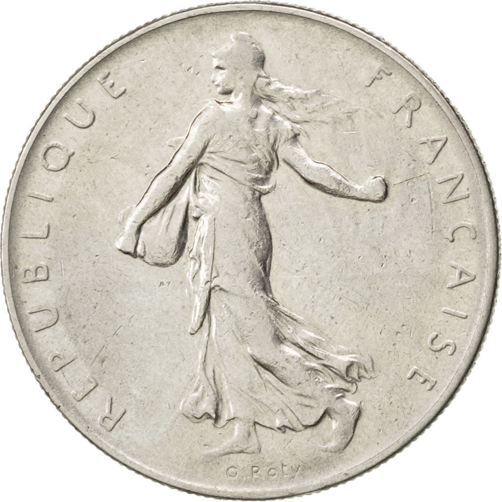 Vème République, 1 Franc Semeuse 1964, KM 925.1