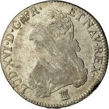 Coin, France, Louis XVI, Écu aux branches d'olivier, Ecu, 1784, Bordeaux