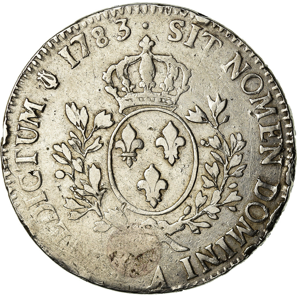 Moneta, Francia, Louis XVI, Écu aux branches d'olivier, Ecu, 1783, Paris, MB+