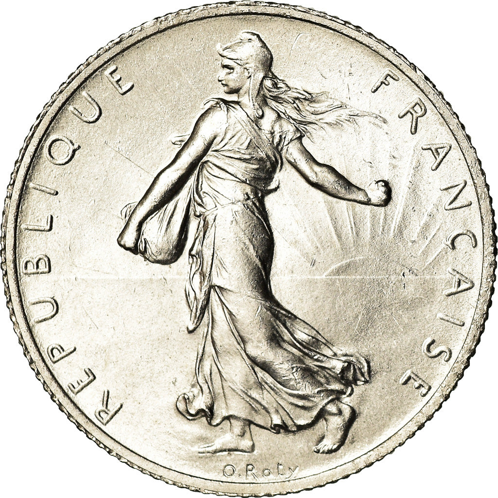 Coin, France, Semeuse, 2 Francs, 1914, Castelsarrasin, MS(63), Silver, KM:845.2