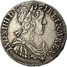 Coin, France, Louis XIV, 1/2 Écu à la mèche longue, 1/2 Ecu, 1655, Bayonne
