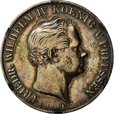 Munten, Duitse staten, PRUSSIA, Friedrich Wilhelm IV, 2 Thaler, 3-1/2 Gulden