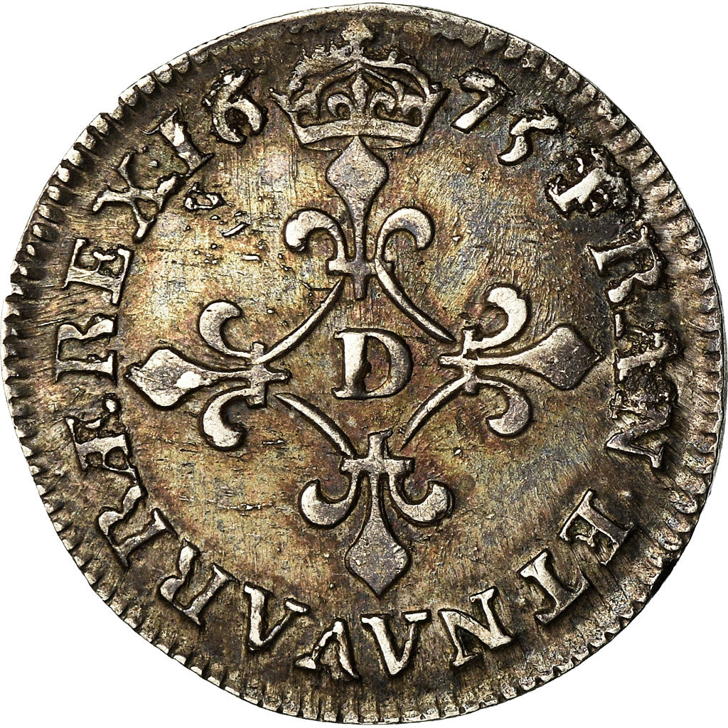 Munten, Frankrijk, Louis XIV, 4 Sols dits « des Traitants », 4 Sols, 1675