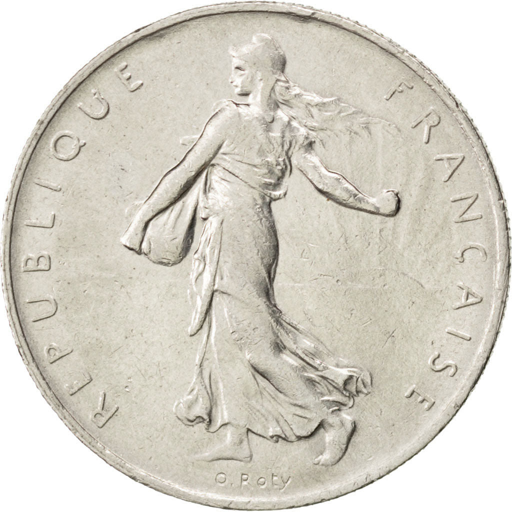 Vème République, 1 Franc Semeuse 1968, KM 925.1