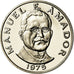 Coin, Panama, 10 Centesimos, 1975, Franklin Mint, MS(65-70), Copper-Nickel Clad