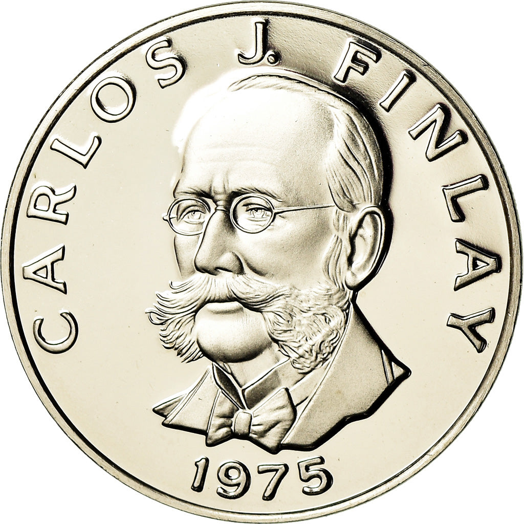Moneta, Panama, 5 Centesimos, 1975, U.S. Mint, MS(65-70), Miedź-Nikiel