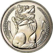 Coin, Singapore, Dollar, 1982, Singapore Mint, MS(63), Copper-nickel, KM:6