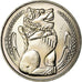 Coin, Singapore, Dollar, 1982, Singapore Mint, MS(63), Copper-nickel, KM:6
