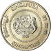 Coin, Singapore, 50 Cents, 1985, British Royal Mint, MS(63), Copper-nickel