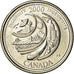 Coin, Canada, Elizabeth II, 25 Cents, 2000, Royal Canadian Mint, Ottawa