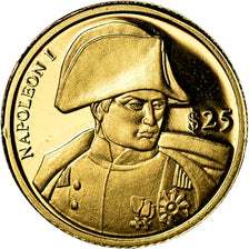Coin, Liberia, 25 Dollars, 2000, MS(65-70), Gold