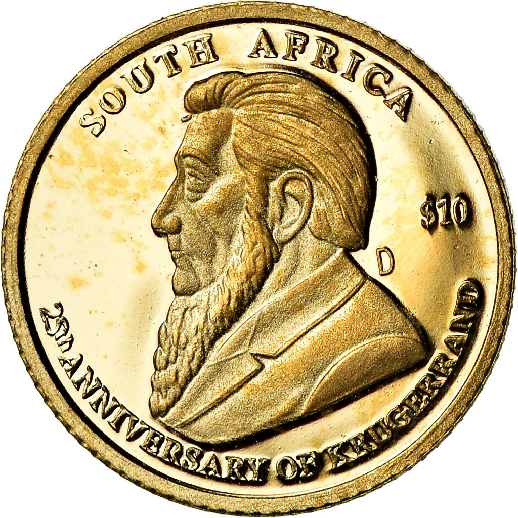 Moneta, Liberia, 10 Dollars, 2005, FDC, Oro