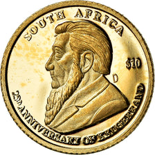Moneta, Liberia, 10 Dollars, 2005, FDC, Oro