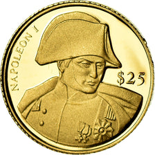 Coin, Liberia, 25 Dollars, 2000, MS(65-70), Gold