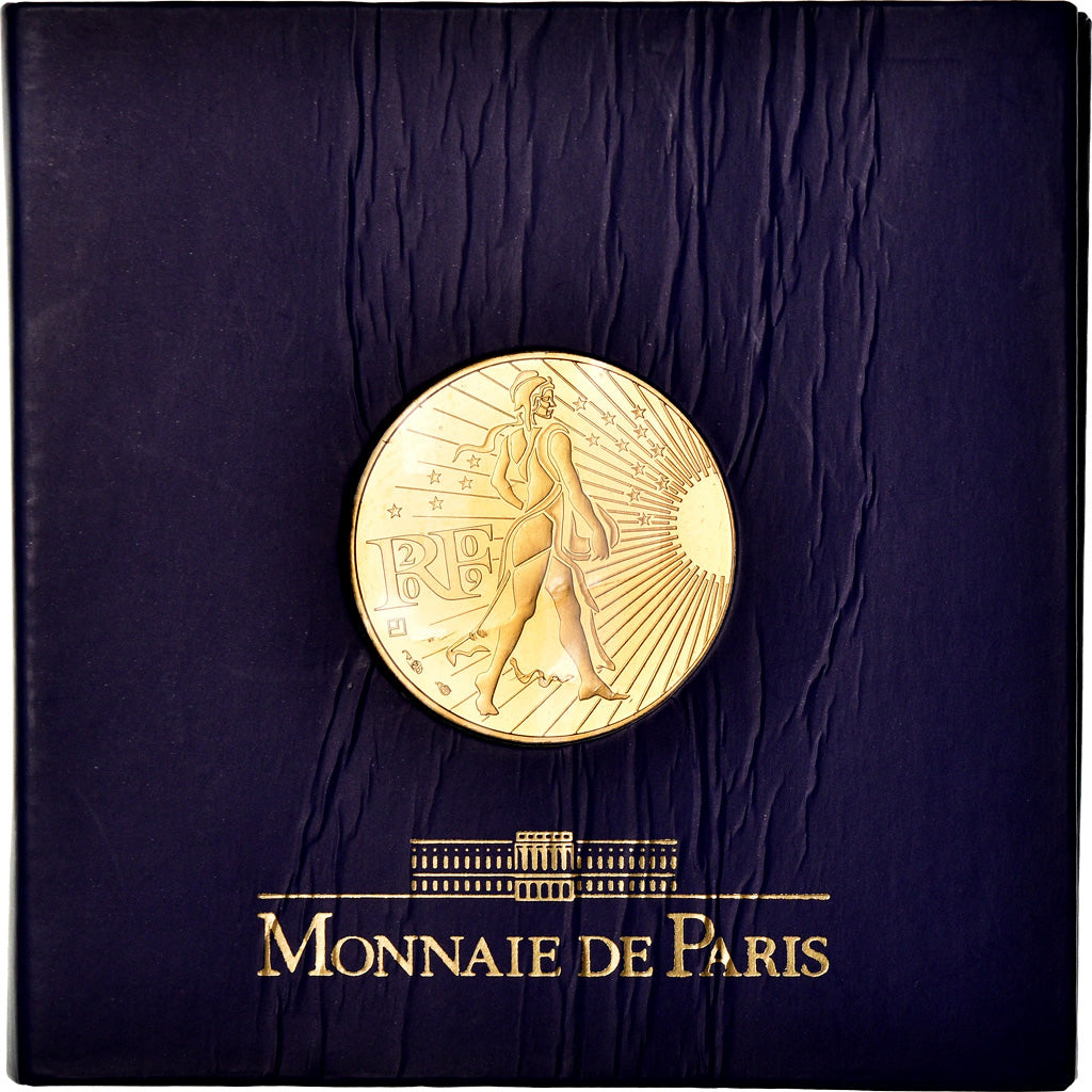 France, 250 Euro, 2009, MS(65-70), Gold, KM:1583