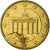 Germania, 10 Euro Cent, 2002, error shattered die and collar cud, SPL-