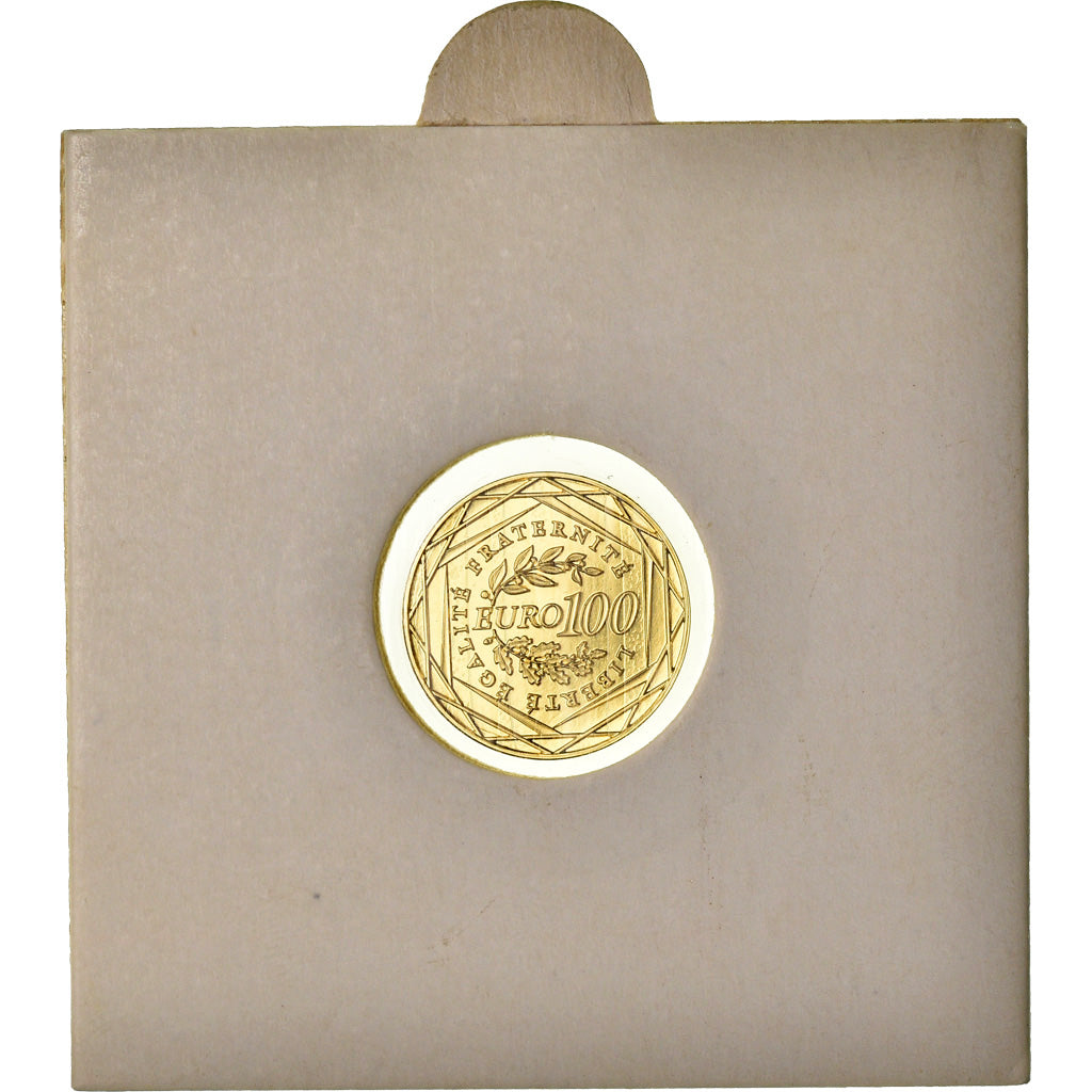 France, 100 Euro, 2008, MS(65-70), Gold, KM:1536