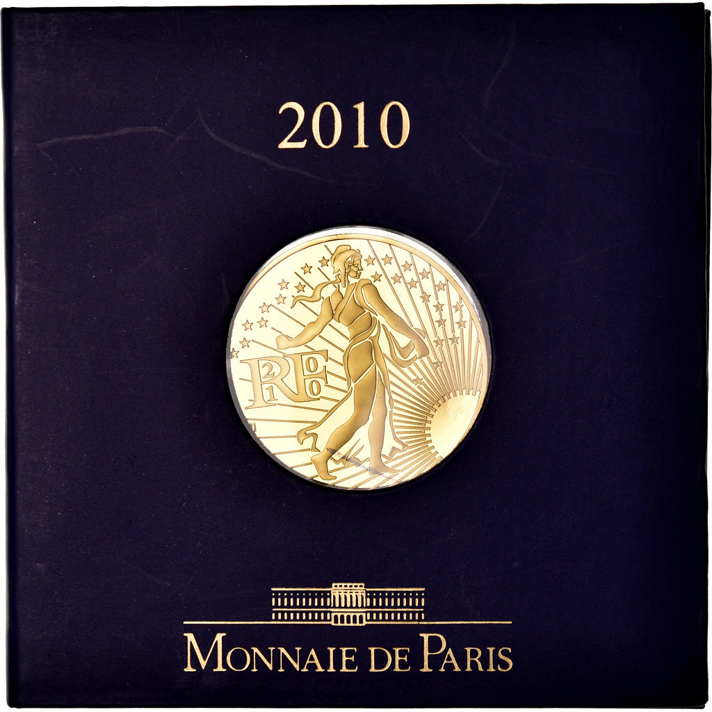 France, 500 Euro, 2010, BE, MS(65-70), Gold, KM:1642