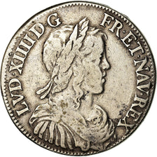 Moneta, Francja, Louis XIV, 1/2 Écu à la mèche longue, 1/2 Ecu, 1651