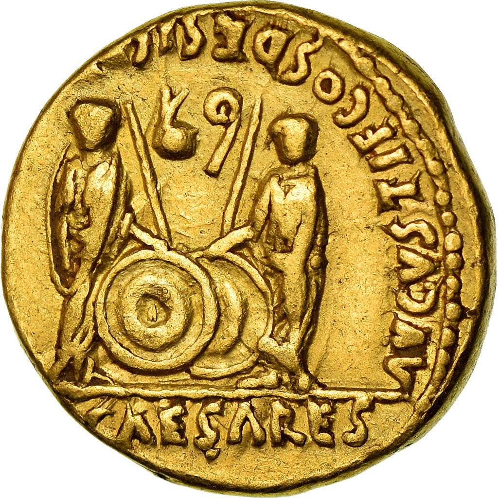 Monnaie, Auguste, Aureus, Lyon - Lugdunum, TTB+, Or, RIC:206
