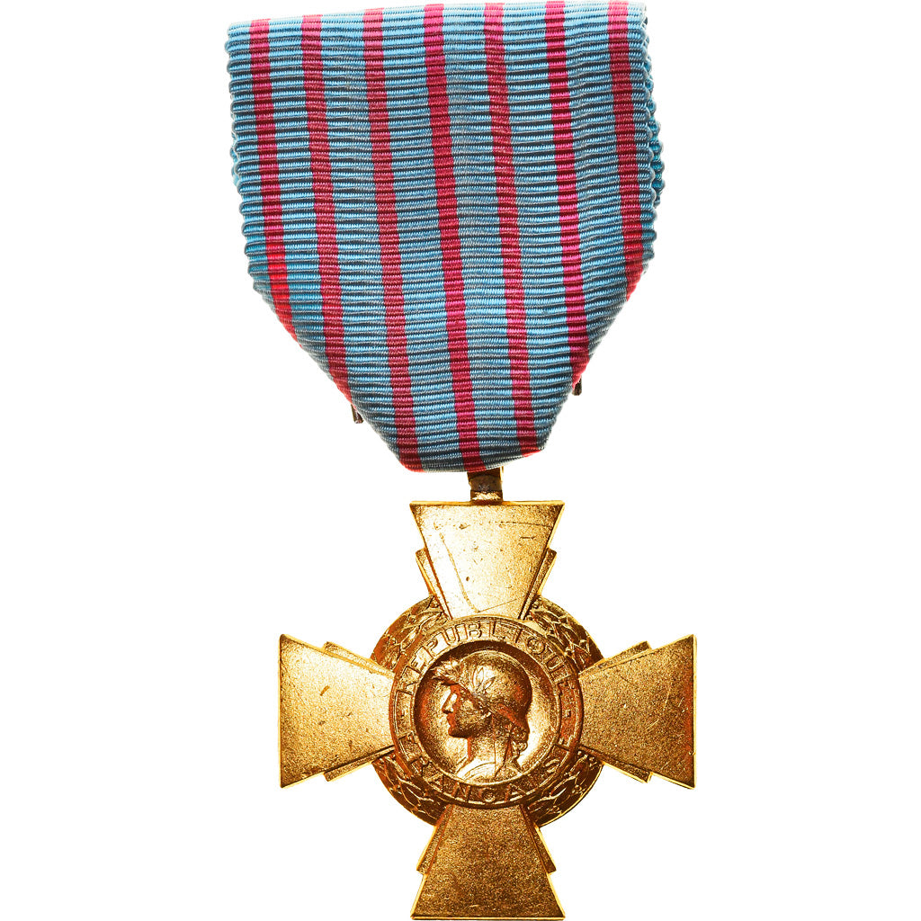 France, Croix du Combattant de 1914-1918, Medal, Very Good Quality, Bronze, 36