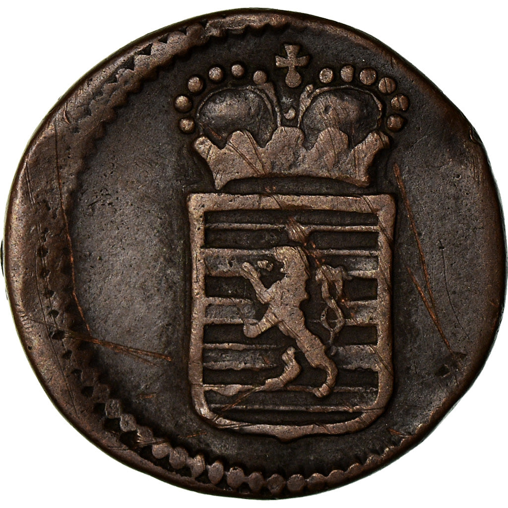Moneta, Lussemburgo, Joseph II, 1/2 Liard, 1789, Brussels, BB, Rame, KM:10