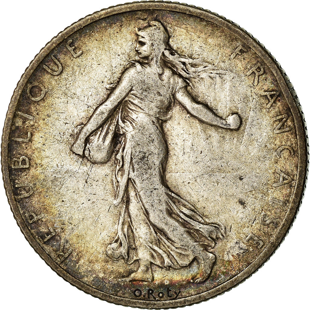 Coin, France, Semeuse, 2 Francs, 1902, Paris, VF(20-25), Silver, KM:845.1