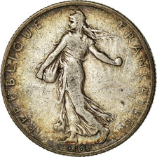 Coin, France, Semeuse, 2 Francs, 1902, Paris, VF(20-25), Silver, KM:845.1