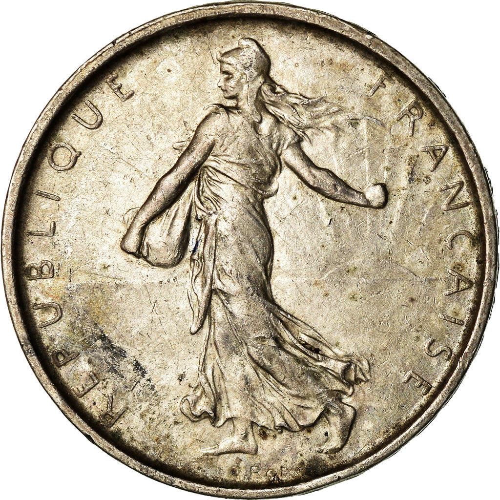 Coin, France, Semeuse, 5 Francs, 1968, Paris, AU(50-53), Silver, KM:926