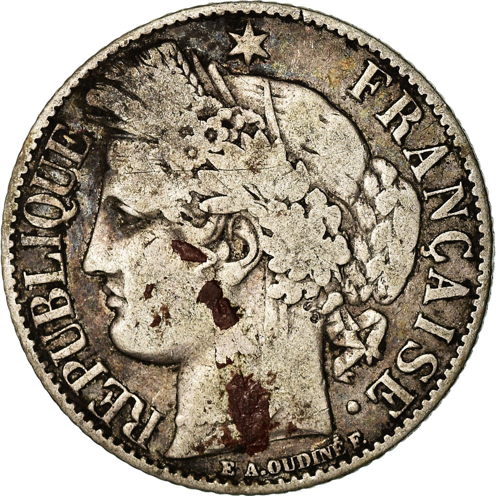 Monnaie, France, Cérès, Franc, 1895, Paris, TB+, Argent, KM:822.1
