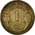 Moneda, Francia, Morlon, Franc, 1935, Paris, BC+, Aluminio - bronce, KM:885
