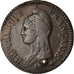 Münze, Frankreich, Dupré, Decime, AN 7, Paris, S+, Bronze, KM:644.1