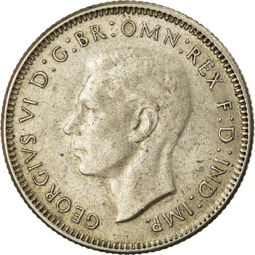 Monnaie, Australie, George VI, Shilling, 1944, Melbourne, TTB+, Argent, KM:39