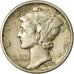 Coin, United States, Mercury Dime, Dime, 1942, U.S. Mint, Philadelphia