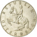 Coin, Austria, 5 Schilling, 1961, AU(50-53), Silver, KM:2889
