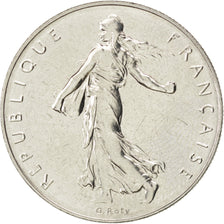 FRANCE, Semeuse, Franc, 1983, Paris, KM #925.1, MS(63), Nickel, 24, Gadoury...