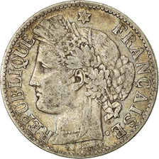Coin, France, Cérès, 2 Francs, 1887, Paris, EF(40-45), Silver, KM:817.1