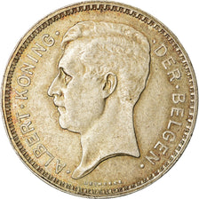 Coin, Belgium, 20 Francs, 20 Frank, 1934, AU(55-58), Silver, KM:104.1