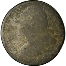 Moneta, Francia, 2 sols françois, 2 Sols, 1792, Paris, B+, Bronzo, KM:603.1